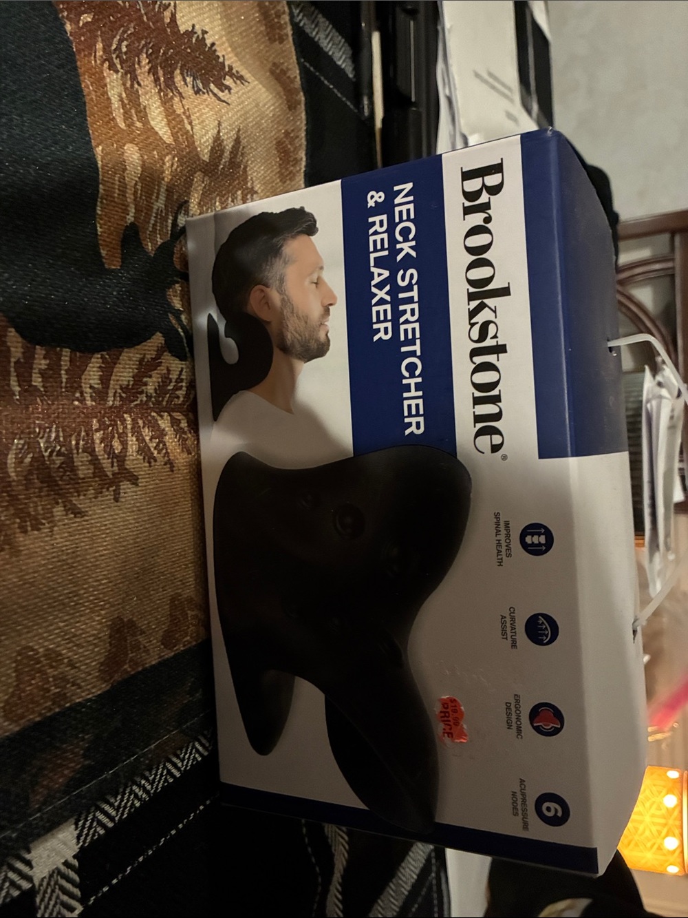 Blackstone Black Lumbar Back Support Curve